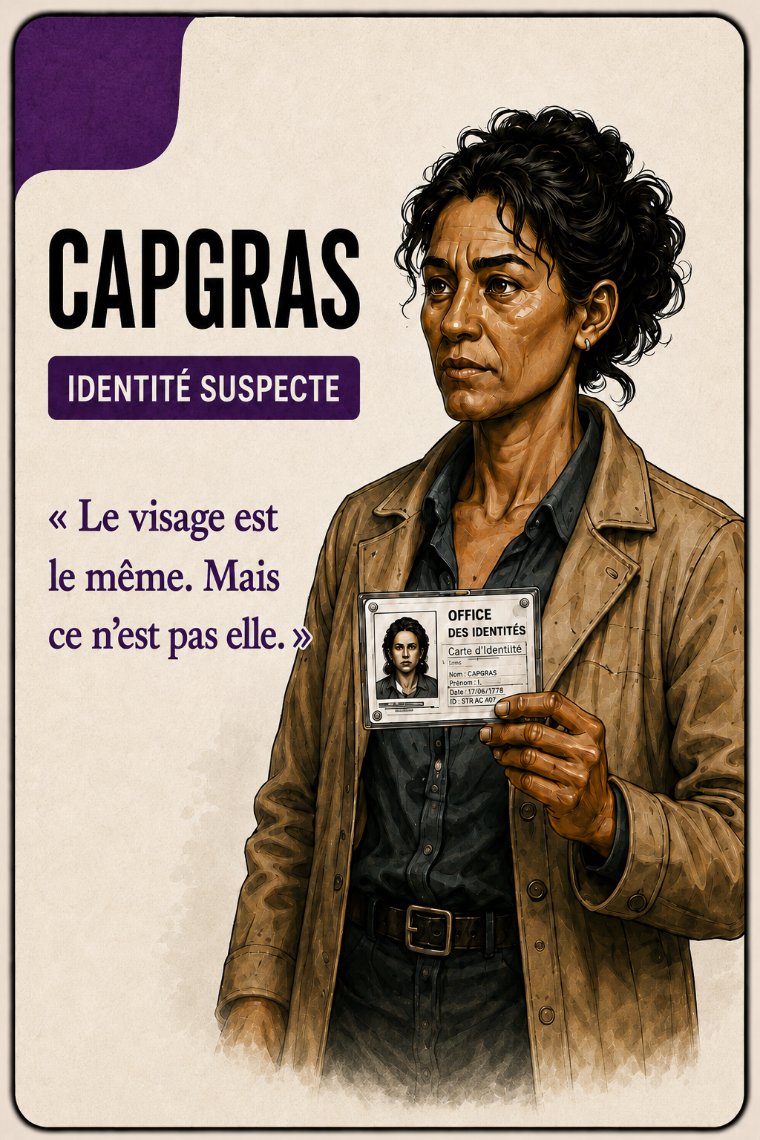 Carte personnage Capgras