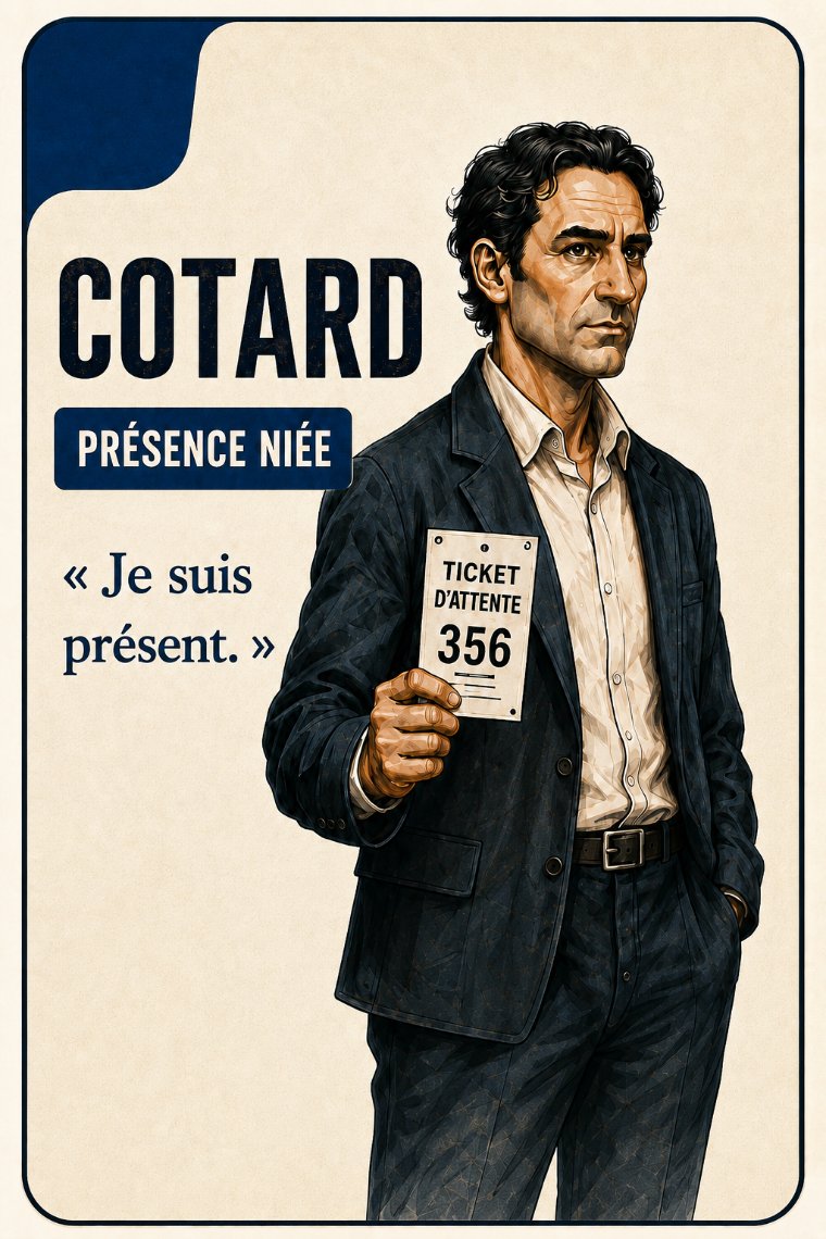 Carte personnage Cotard