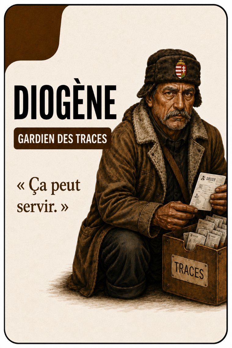 Carte personnage Diogène