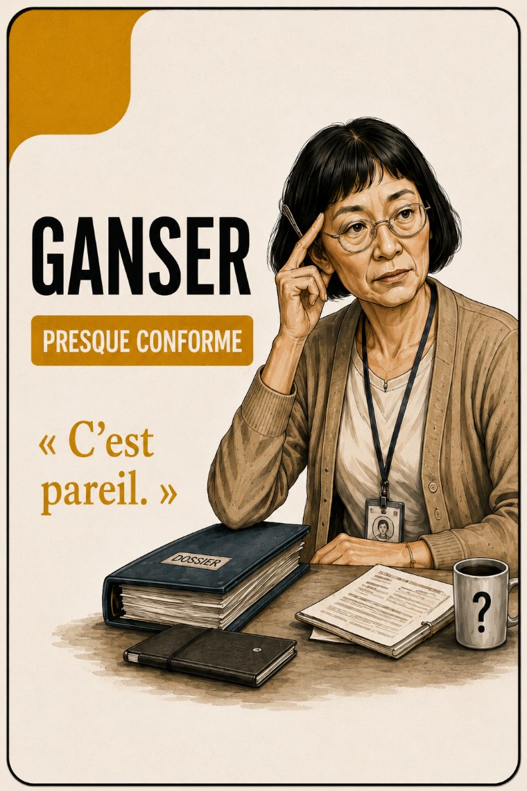 Carte personnage Ganser
